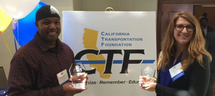 The California Transportation Foundation's Awards honor Vital Signs and the Solano Mobility Management Program.