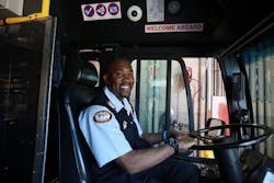 MTA Bus Operator Bennie Williams. MTA Bus Operator Bennie Williams.