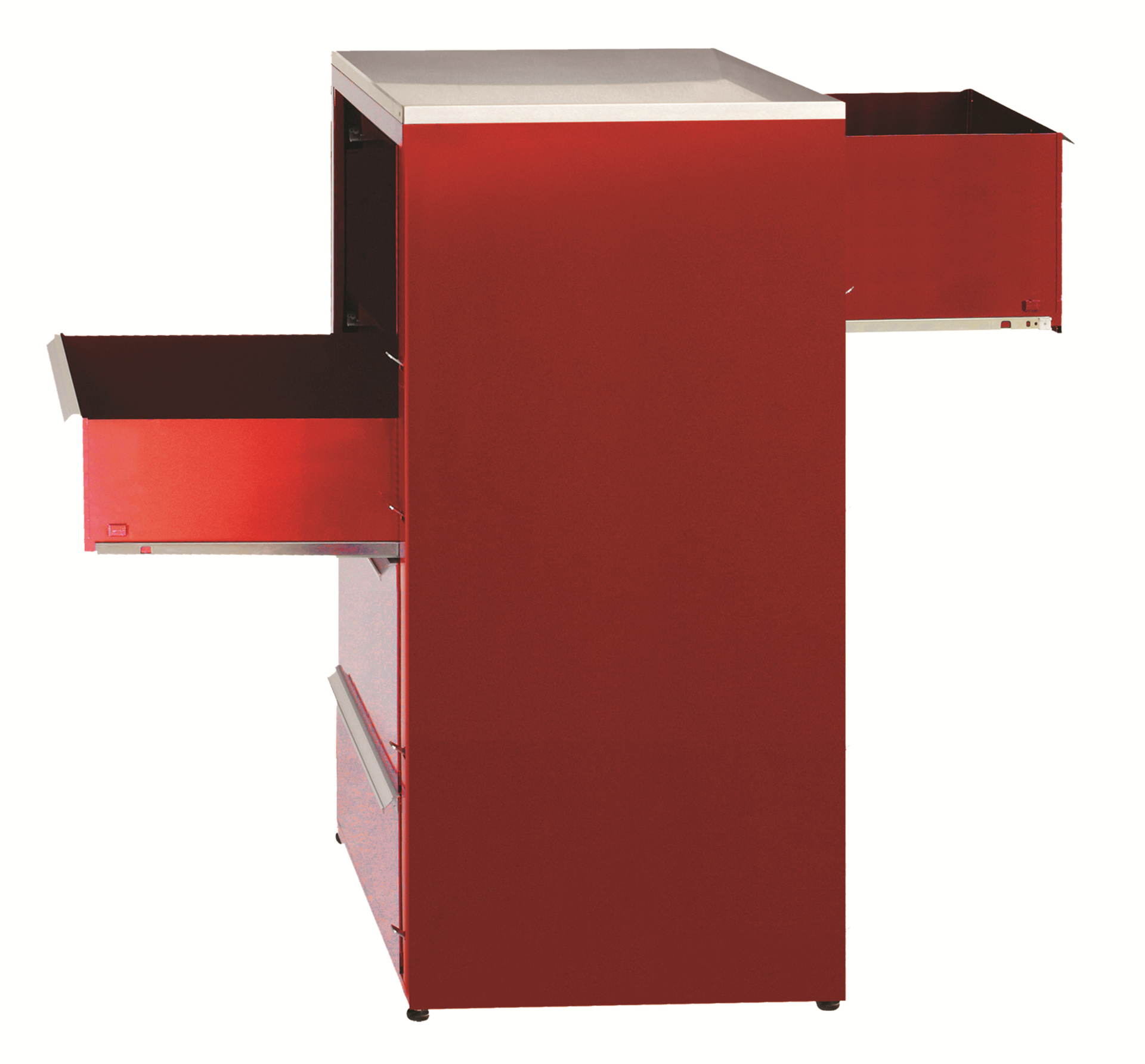 Quick Lube Express Lane Dual Lane Dual Drawer Parts Tool Storage 5744a94707e57