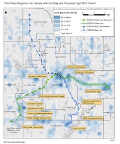 Southwest Light Rail Map Employees Employers Train Their Sights On Southwest Lrt For Better Access Mass Transit