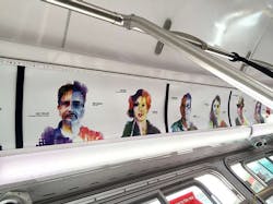 Philip Hua and four other artists had their work displayed on Muni buses last fall. Hua’s project, “Unified Portraits of A Divided San Francisco,” combined digital portraits of San Franciscans to highlight the city’s diversity. Philip Hua and four other artists had their work displayed on Muni buses last fall. Hua’s project, “Unified Portraits of A Divided San Francisco,” combined digital portraits of San Franciscans to highlight the city’s diversity.