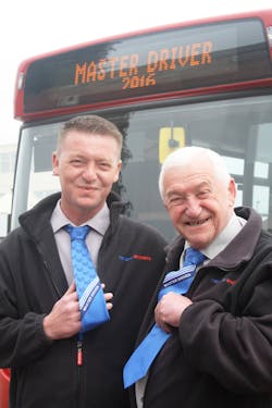 Father and son Master Drivers Roderick and Paul Dicken. Father and son Master Drivers Roderick and Paul Dicken.