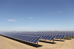 The 84MW California plant uses more than 270,000 pieces of BYD solar panels.