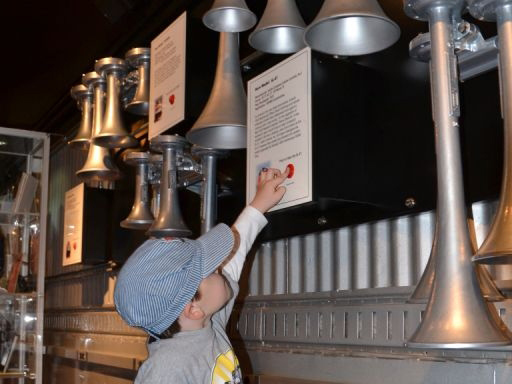The Amtrak Exhibit train is a traveling museum.