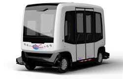 Wheels driverless shuttle. Wheels driverless shuttle.