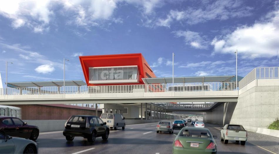Rendering of the new 95th Street Terminal.