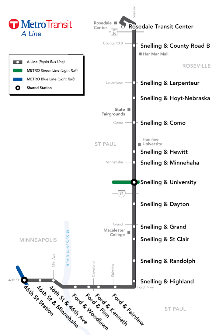 Rapid Bus Line With Faster More Frequent Service Opens In Twin Cities Mass Transit