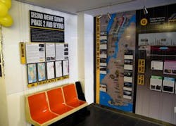 Phase two of the Second Avenue Subway exhibit. Phase two of the Second Avenue Subway exhibit.