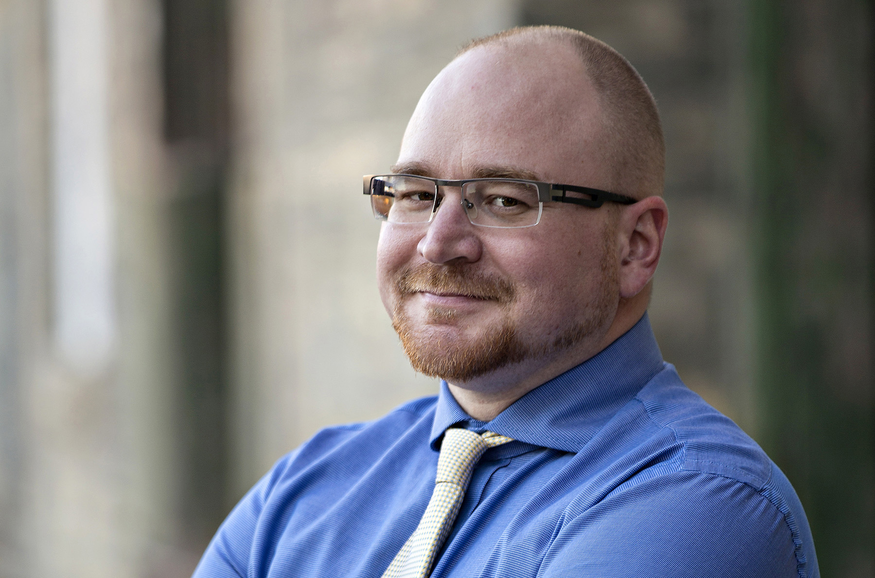 Bjorn Radstrom, Manager of Service Development, Winnipeg Transit.