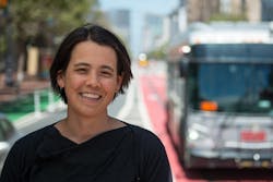 Britt Tanner, P.E., Senior Engineer, San Francisco Municipal Transportation Agency. Britt Tanner, P.E., Senior Engineer, San Francisco Municipal Transportation Agency.