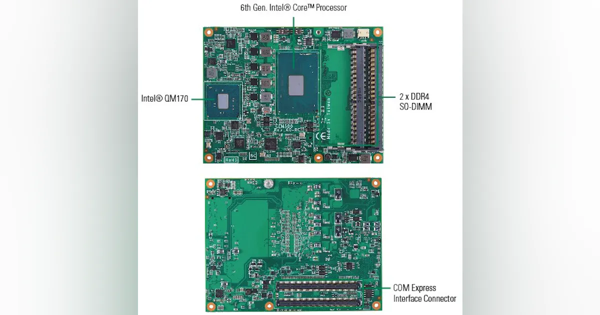 COM Express Basic Type 6 Module CEM500 | Mass Transit