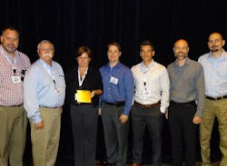 (from left to right): Zach Winward, Kiewit/Valley Transit Constructors (VTC); Marty Spong, Valley Metro; Jodi Sorrell, Mesa; Mark Ahlstrom, Mesa; Jake Wolff, Parsons Brinckerhoff/Wong JV; Simon Mueller, Parsons/VTC; Scott Sayles, Parsons/VTC. - See more at: http://www.valleymetro.org/pressreleases/detail/2016-public-works-project-of-the-year#sthash.RBTiyk1K.dpuf (from left to right): Zach Winward, Kiewit/Valley Transit Constructors (VTC); Marty Spong, Valley Metro; Jodi Sorrell, Mesa; Mark Ahlstrom, Mesa; Jake Wolff, Parsons Brinckerhoff/Wong JV; Simon Mueller, Parsons/VTC; Scott Sayles, Parsons/VTC. - See more at: http://www.valleymetro.org/pressreleases/detail/2016-public-works-project-of-the-year#sthash.RBTiyk1K.dpuf