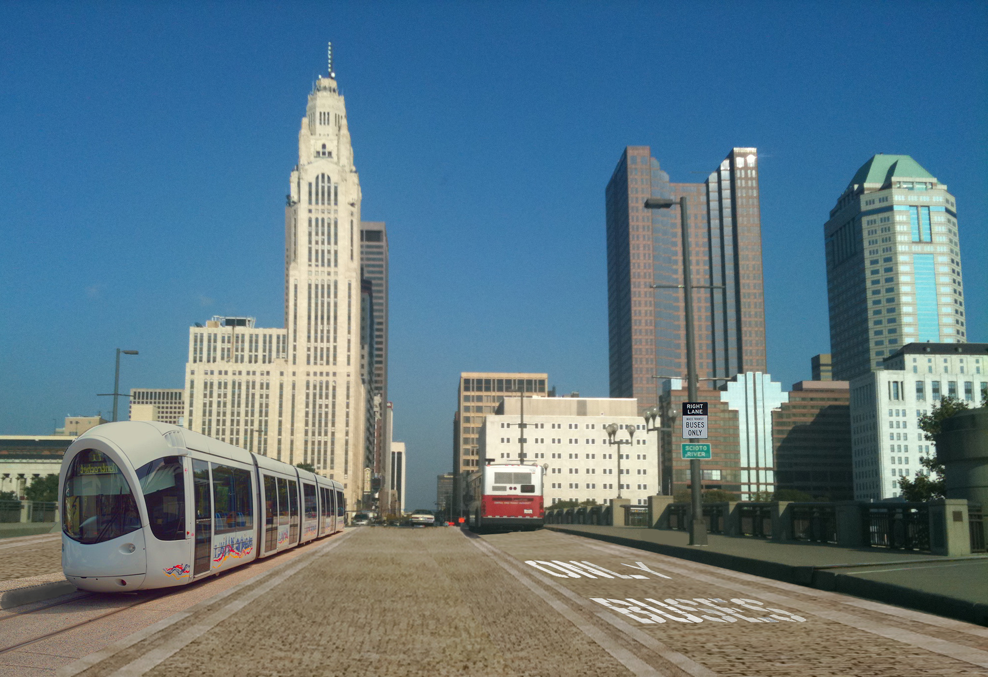 Latest growth projections show the automobile-dependent Columbus region will add one million people by the year 2050.