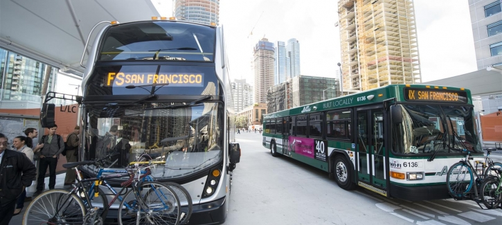 MTC is investing $40 million in congestion relief strategies on the San Francisco Oakland Bay Bridge corridor, including express transbay bus service.