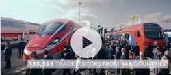 InnoTrans takes place every 2 years in Berlin and show dates are Sept. 20-23, 2016. InnoTrans takes place every 2 years in Berlin and show dates are Sept. 20-23, 2016.