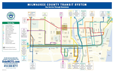 Changes Coming For Several Mcts Bus Routes Through Downtown Mass Transit