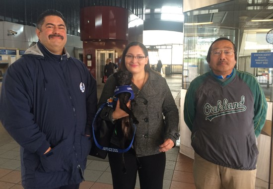 Martinez, left; Funes holding Barack; and Bonilla.