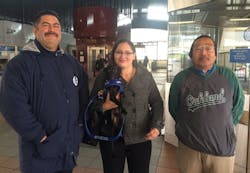 Martinez, left; Funes holding Barack; and Bonilla. Martinez, left; Funes holding Barack; and Bonilla.