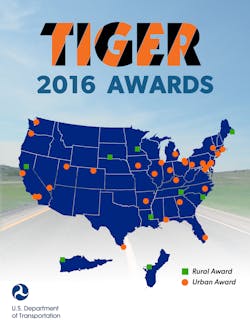 2016 TIGER grant recipients 2016 TIGER grant recipients