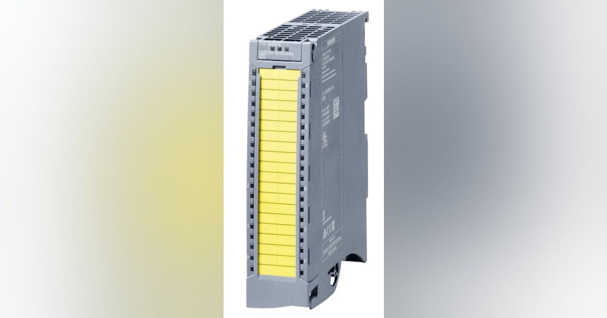 Siemens Failsafe I/O Modules Feature PROFISafe Inputs | Mass Transit