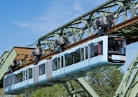 Wuppertal suspension railway operates more quietly thanks to SKF lubrication system.