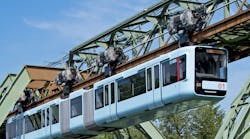 Wuppertal suspension railway operates more quietly thanks to SKF lubrication system. Wuppertal suspension railway operates more quietly thanks to SKF lubrication system.