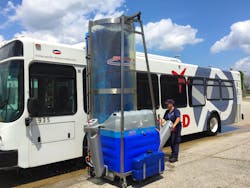 Battery 626 EZ Washing Indy Airport Authority Buses 57ed91c132490