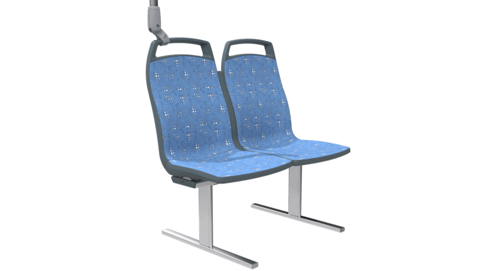 Minimal number of parts, maximum safety and comfort for city transit: The Kiel CITOS (pictured with fabric cover) is one of the most robust and versatile options.