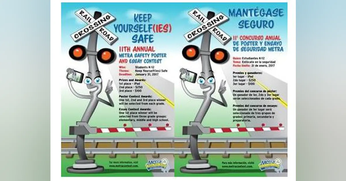Metra Launches 11th Annual Safety Contest | Mass Transit metra-launches-11th-annual-safety-contest-mass-transit