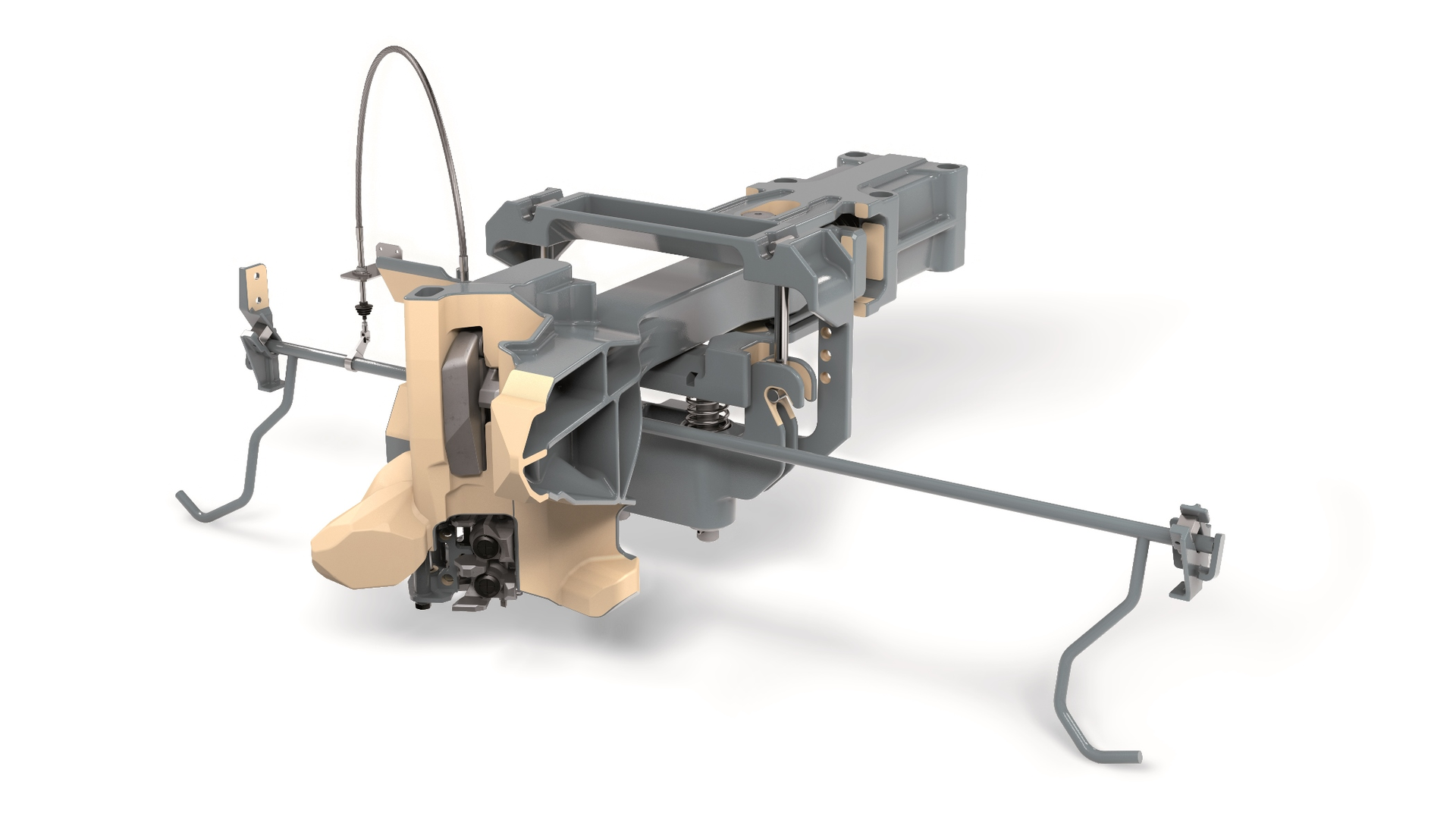 The Voith SA3 coupler has been modernized and meets the new DIN E 15227 crash standard.