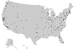 National Transit Map - 198 Participating Agencies. National Transit Map - 198 Participating Agencies.