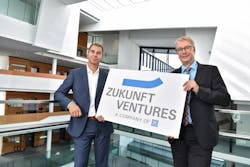 CEO Dr. Stefan Sommer (right) and Torsten Gollewski (left), managing director of the newly founded Zukunft Ventures GmbH, push for rapid innovation: &ldquo;We are thereby ensuring rapid access to innovative future technologies.&rdquo;