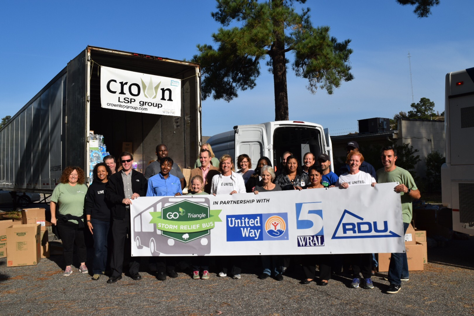 Go Triangle relief bus team.