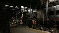 NJ Transit Pascack Valley Line train #1614 crashed at the New Jersey Transit Hoboken Terminal Sept. 29, 2016, causing the damage shown in these photos.