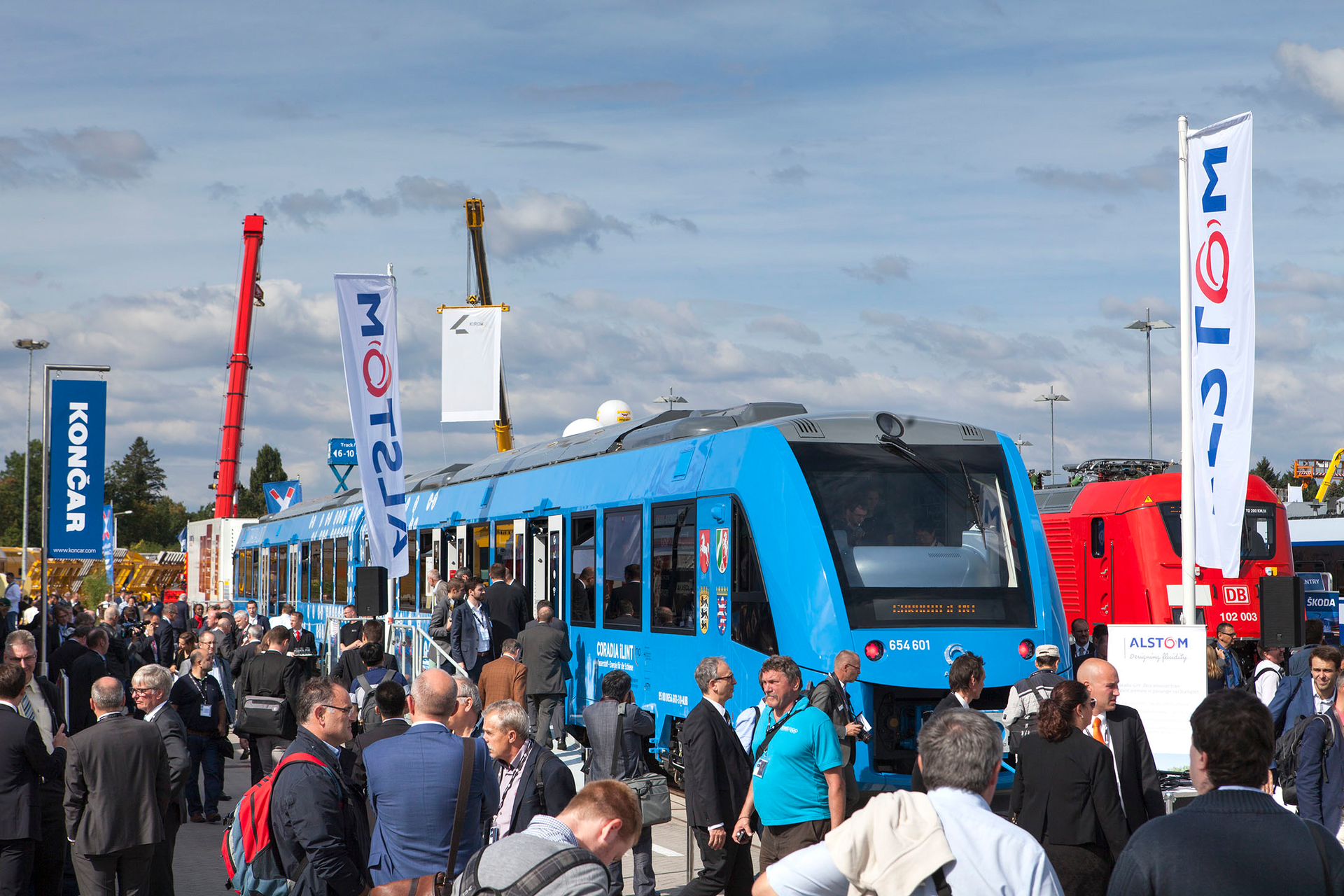 At InnoTrans 2016, Alstom unveiled its latest rail addition - the Coradia iLint - which is a zero-emission train. Powered by an electrical traction drive &mdash; Coradia iLint is different from other rails due to its combination of clean energy conversion, flexible energy storage and smart management of energy.