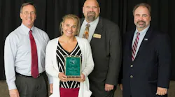 From Left: Jim Ports, MDOT Deputy Secretary of Transportation; Nicki Pires, Tri-County Council of Southern Maryland; Lenny Howard, TAM Executive Director; Paul Comfort, MTA Administrator