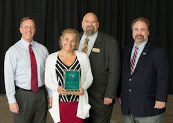 From Left: Jim Ports, MDOT Deputy Secretary of Transportation; Nicki Pires, Tri-County Council of Southern Maryland; Lenny Howard, TAM Executive Director; Paul Comfort, MTA Administrator From Left: Jim Ports, MDOT Deputy Secretary of Transportation; Nicki Pires, Tri-County Council of Southern Maryland; Lenny Howard, TAM Executive Director; Paul Comfort, MTA Administrator