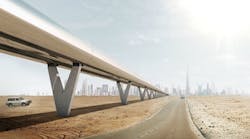 The work is the result of collaboration between Hyperloop One and BIG&apos;s amazing team of architects and engineers.