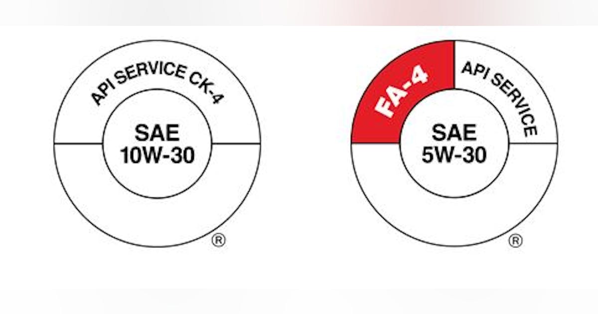 New API Certified CK-4 and FA-4 Diesel Engine Oils Are Available ...