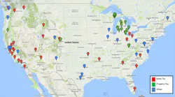 There are 77 total ballot measures in 2016. Red - Sales Tax, Green - Property Tax, Blue - Other.