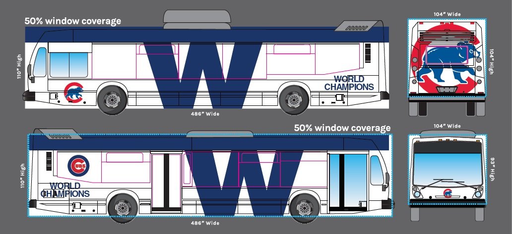 CTA to Celebrate World Champion Chicago Cubs with Special Cubs World