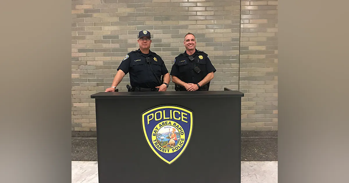 BART Police Roll out Public Patrol Desks at Two Stations for Higher ...