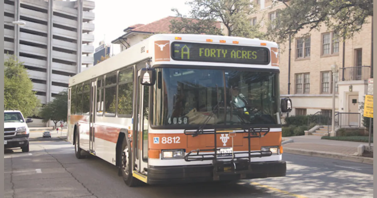 Ut Autobus Last Burnt Orange and White UT Bus to Go Out of Service | Mass Transit