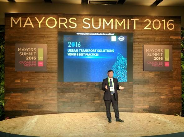 BYD Chairman Wang discusses urban sustainability and transportation solutions.