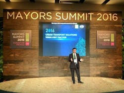 BYD Chairman Wang discusses urban sustainability and transportation solutions. BYD Chairman Wang discusses urban sustainability and transportation solutions.