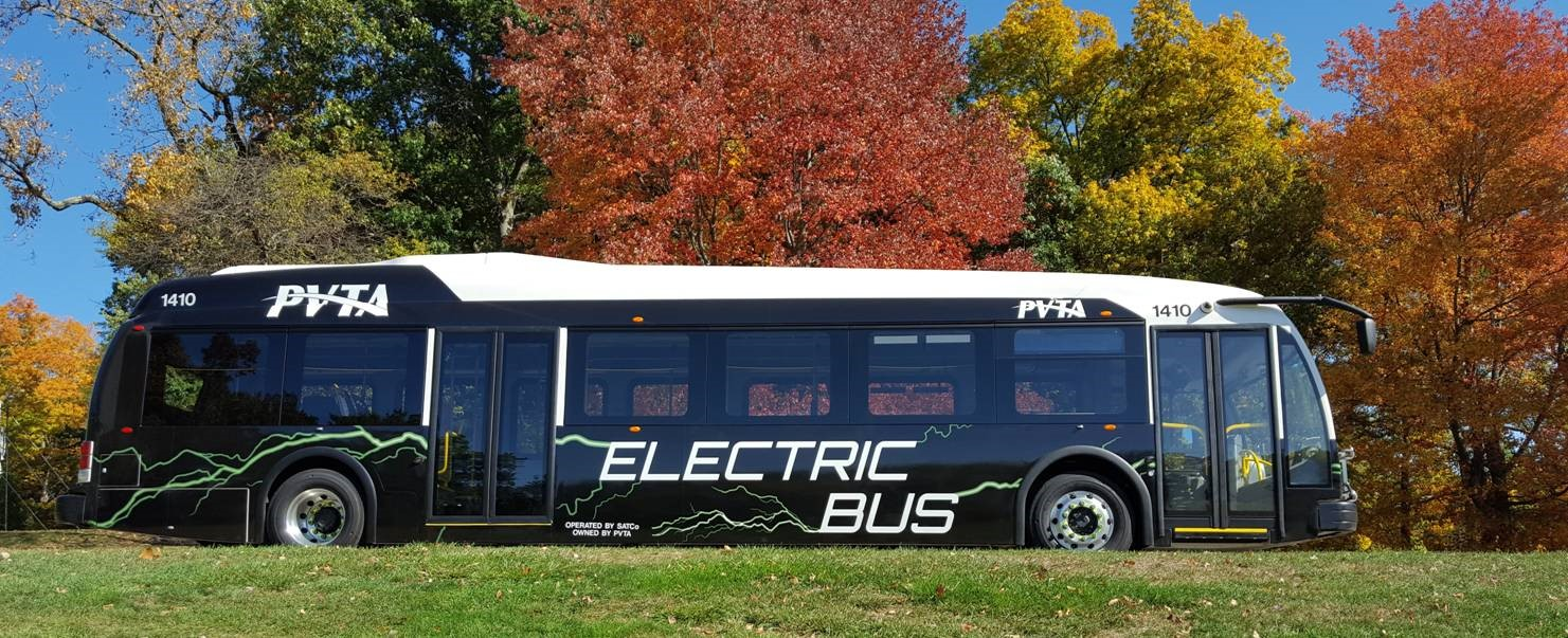 In addition to MassDOT funds, PVTA purchased the Proterra Catalyst FC buses with funds from the federal highway and Federal Transit Administration.