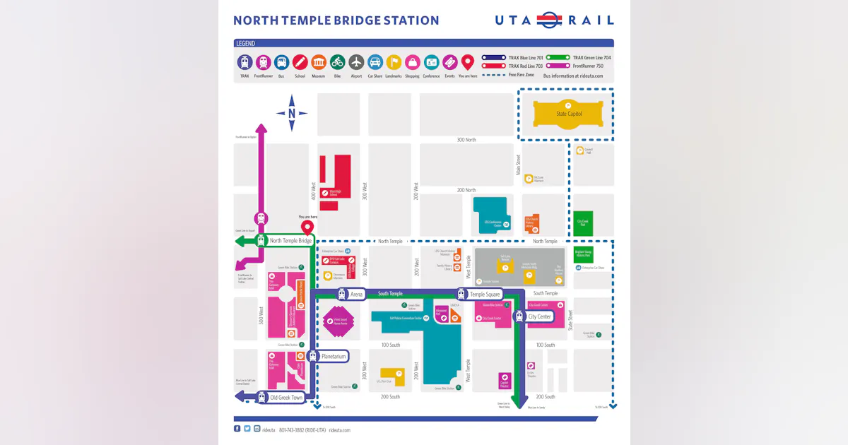 Ut Bus Map New Maps and Signs Coming to UTA Stations | Mass Transit