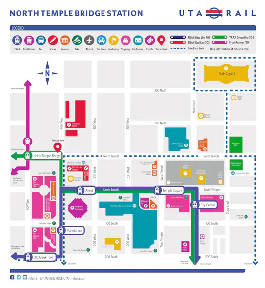 Uta Train Map New Maps and Signs Coming to UTA Stations | Mass Transit