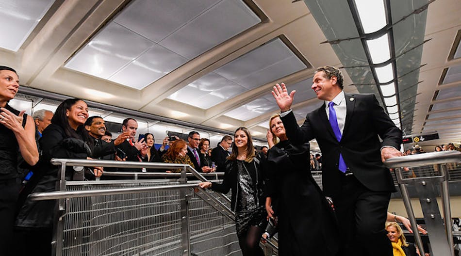 New York City, NY- Governor Andrew Cuomo dedicates 2nd Avenue Subway at 72nd. Street Station.