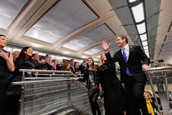 New York City, NY- Governor Andrew Cuomo dedicates 2nd Avenue Subway at 72nd. Street Station.